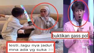 BUKTIKAN LESLAR DILEMA DIBILANG JADUL SURPRISE DI PROGAM TV LESTI ABANG L INI RIZKY BILLAR HOST INI