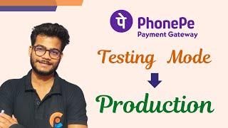 Phonepe Payment Gateway integration with real credentials | Testing to Production in phonepe payment