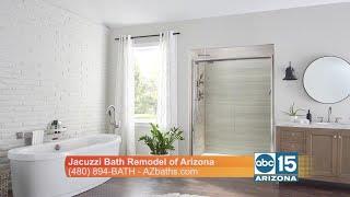 Brian Gottlieb with Jacuzzi Bath Remodel of Arizona is offering a chance to win a new shower or bath