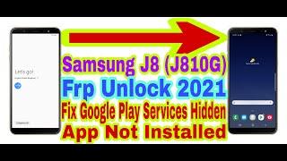 Samsung J8 (J810G) Android 10 Frp Bypass Without Pc 2021 || Bypass Google Account 100% Working