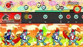 Taiko no Tatsujin Drum and Fun: Doka Doka (Hard Clear)