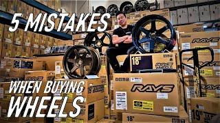 5 MISTAKES WHEN BUYING WHEELS - MUST WATCH BEFORE BUYING REAL WHEELS. Wisdom + Non Trivial