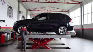 Установка порогов BMW X5 / Replacing a rocker panel