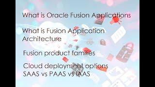 What is Oracle Fusion Applications? Application Architecture & SAAS vs PAAS vs IAAS