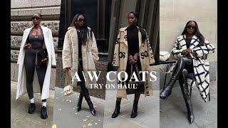 AUTUMN / WINTER COAT HAUL  (TRY ON)| BLACK FRIDAY 2021| COCO FLO