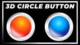 How to Create 3D Design in Coreldraw | Simple 3D Circle Design | CorelwaliSarkar