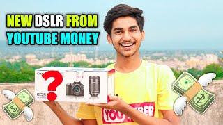 My Brand New DSLR CAMERA From Youtube Money |  @A.K GAME WORLD   @Amaan Ansari  | Youtube Money