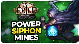 COMFY + STRONG LEAGUE STARTER - 3.25.2 POWER SIPHON LOCUS MINES - Path of Exile