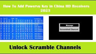 how to add powervu key in Echoilink hd receivers l How to Add biss key in Satellite hd Receivers