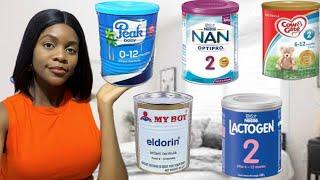 5 AFFORDABLE baby milk/formula for 6 months + in Nigeria 2023 | Prices, Nutrients, Sizes