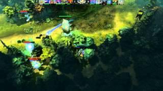 Dota 2 - TI3 - XBOCT 1v4 First Blood Double Kill vs Alliance Final game 5