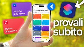 8 COMANDI ed AUTOMAZIONI per IPHONE che ti CAMBIERANNO la VITA! 