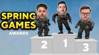 GOLD, SILVER AND BRONZE awards ceremoney | The BEST CS:GO Pro's from the Spring Games