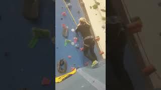 Climbing wall fail