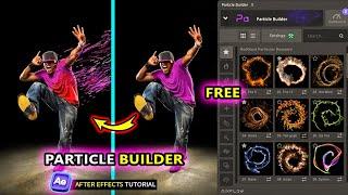 Free Particle Builder Plug in Create Stunning Visual Effects in After Effects Tutorial