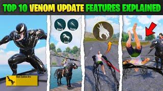 Top 10 Secret Features in Venom Update In New VENOM THE LAST DANCE Mode - Full Explained