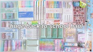 Huge back to school stationery haul 2024 ft. stationerypal  aesthetic school supplies 