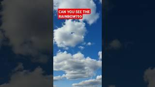 CAN YOU SEE THE RAINBOW? #rainbow #funny #shortsfeed #youtubeshorts #shorts #shortsvideo #LOVE #FYP