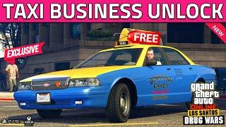 How to Unlock NEW Taxi Business in GTA 5 Online! How To Get Downtown Cab Co Property Fast Travel