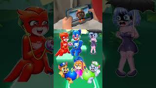 Scary 3D Teacher vs Paw Patrol Exe vs Rubel vs Baby Boss Coffin Dance Tiles Hop #pawpatrol