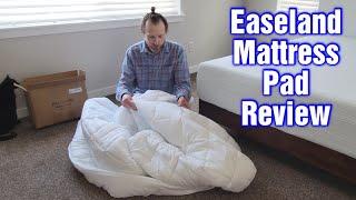 Easeland Mattress Pad Review (King Size)