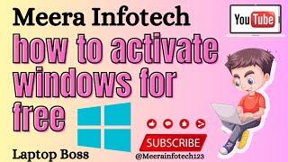 Activate FREE Windows and office|How to activate windows 10 with full tutorial |