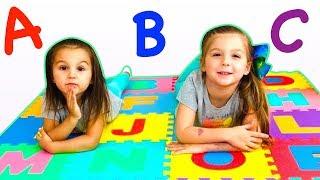 ABC Song - Learn ABC Phonics with Elya and Adelya