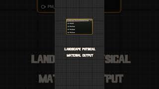 UE5 How To -  Landscape Physical Material Output