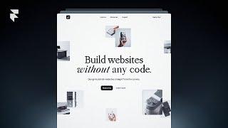 Building Your First Site From Scratch in Framer (2025)
