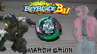 Marsh Erion (Марш Ерион)/3D бей/Beyblayde Burst/Бейблейд Бёрст/обзор и битвы