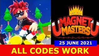 * ALL CODES WORK * [ VORTEX!] Magnet Masters ROBLOX | JUNE 25 2021