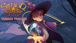 SIMON THE SORCERER ORIGINS:   Official Teaser Trailer