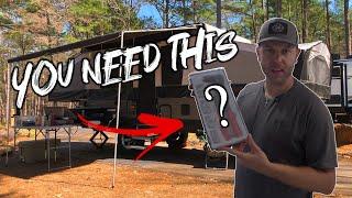 Pop Up Camper Hanging Organization Modification | Rockwood 2280bhesp