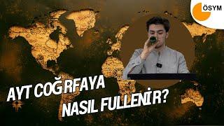 AYT COĞRAFYA FULLEMEK! | Sözel 3.sünden tavsiyeler￼