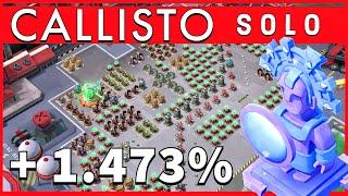 CALLISTO SOLO with a 3.1 MILLION core  operation MASSIVE ATTACK - BOOM BEACH gameplay/strategy/tips