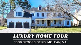 Inside a $3,195,000 New Construction in McLean, VA | 1606 Brookside Rd