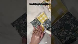 How to make a Mini Scrapbook Album the Super Simple way! #short