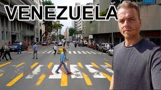 WALKING STREETS OF CARACAS, VENEZUELA (Crisis Visible)