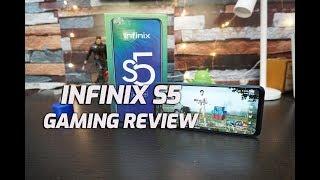 Infinix S5 Gaming Review with PUBG Mobile  Graphics, Battery Drain and Heating