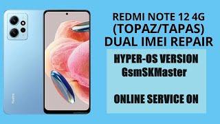 Redmi Note 12 HyperOS Repair Solution NV Error Fix Bootloader Lock 100% Tested Fix By GsmSKMaster