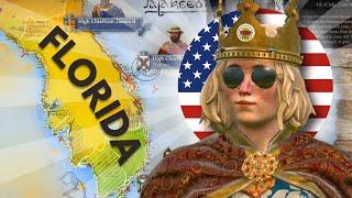 i became the queen of florida in crusader kings 3!