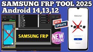 All Samsung FRP Bypass 2025 Free Tool Android 12-13-14 Latest Security 2025️Frp Unlock