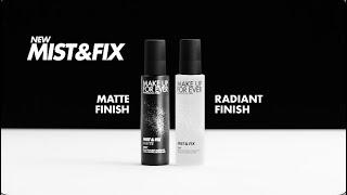 NEW: MIST & FIX AND MIST & FIX MATTE | MAKE UP FOR EVER