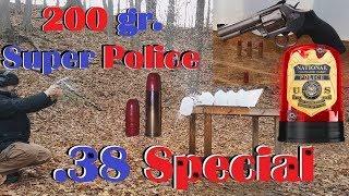 The 200 Grain Super Police .38 Special Cartridge