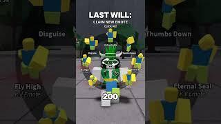THE BRAND NEW TSB SPECIAL EMOTES?! #tsb #gaming #roblox #update