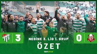 Nesine 3.Lig 1.Grup | Bursaspor - Kemerkent Bulvarspor (Özet)