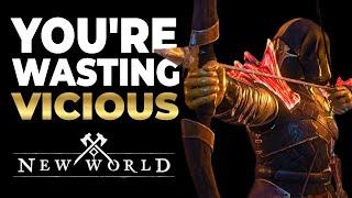 Watch This Before You Run Vicious On Your Weapon In New World