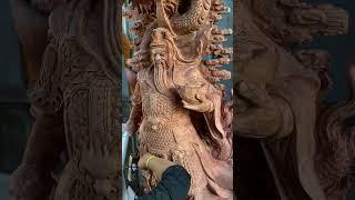 Art of Armor: Carving Guan Gong's Armor in Wood