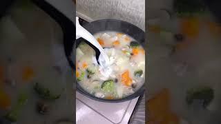 How to Make Cream Stew Thick - Japanese Roux #shorts