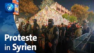 Syrien: Proteste wegen Video über Angriff auf alawitischen Schrein